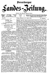 Vorarlberger Landes-Zeitung