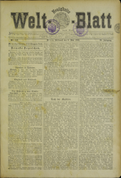 (Neuigkeits) Welt Blatt
