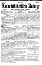 Wiener Landwirtschaftliche Zeitung