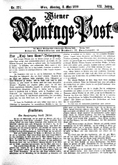 Wiener Montags-Post