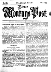 Wiener Montags-Post