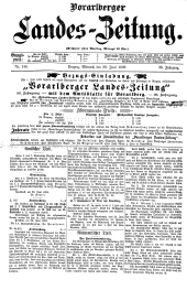 Vorarlberger Landes-Zeitung