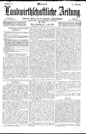 Wiener Landwirtschaftliche Zeitung