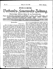 Österreichische Verbands-Feuerwehr-Zeitung