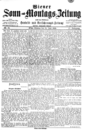 Wiener Sonn- und Montags-Zeitung