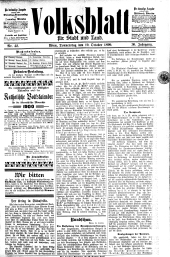 Volksblatt für Stadt und Land