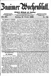 Znaimer Wochenblatt