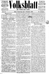 Volksblatt für Stadt und Land