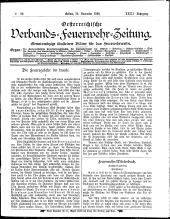 Österreichische Verbands-Feuerwehr-Zeitung