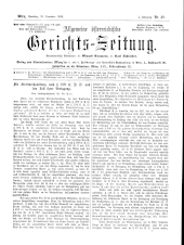 Allgemeine Österreichische Gerichtszeitung