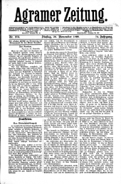 Agramer Zeitung