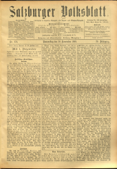 Salzburger Volksblatt: unabh. Tageszeitung f. Stadt u. Land Salzburg