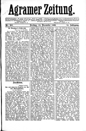 Agramer Zeitung