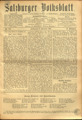 Salzburger Volksblatt: unabh. Tageszeitung f. Stadt u. Land Salzburg