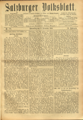 Salzburger Volksblatt: unabh. Tageszeitung f. Stadt u. Land Salzburg