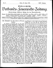 Österreichische Verbands-Feuerwehr-Zeitung