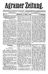Agramer Zeitung