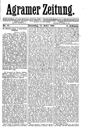 Agramer Zeitung