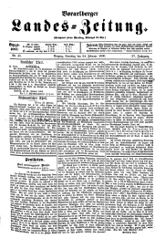 Vorarlberger Landes-Zeitung