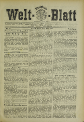 (Neuigkeits) Welt Blatt