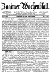 Znaimer Wochenblatt