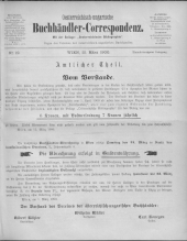 Oesterreichische Buchhändler-Correspondenz