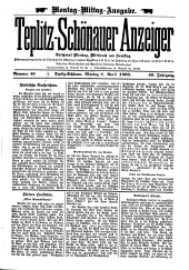 Teplitz-Schönauer Anzeiger