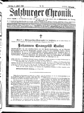 Salzburger Chronik