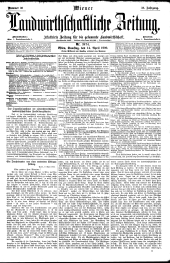 Wiener Landwirtschaftliche Zeitung