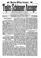 Teplitz-Schönauer Anzeiger