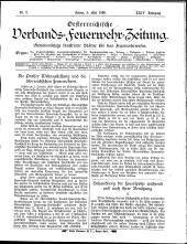 Österreichische Verbands-Feuerwehr-Zeitung