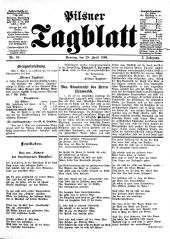 Pilsener Tagblatt