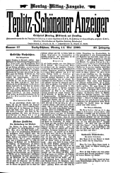 Teplitz-Schönauer Anzeiger