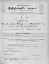 Oesterreichische Buchhändler-Correspondenz