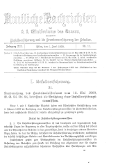 Amtliche Nachrichten des k. k. Ministeriums des Innern