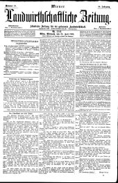 Wiener Landwirtschaftliche Zeitung