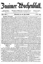 Znaimer Wochenblatt
