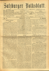 Salzburger Volksblatt: unabh. Tageszeitung f. Stadt u. Land Salzburg
