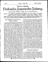 Österreichische Verbands-Feuerwehr-Zeitung