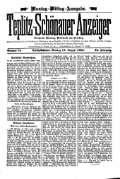 Teplitz-Schönauer Anzeiger