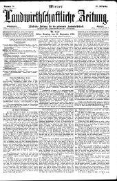Wiener Landwirtschaftliche Zeitung