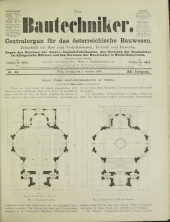 Der Bautechniker