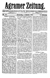 Agramer Zeitung