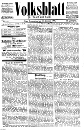 Volksblatt für Stadt und Land