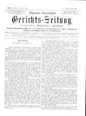 Allgemeine Österreichische Gerichtszeitung