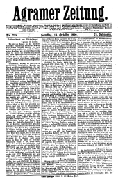 Agramer Zeitung