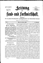 Zeitung für Landwirtschaft