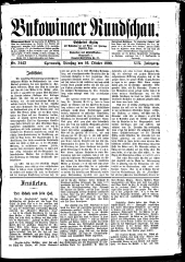Bukowinaer Rundschau
