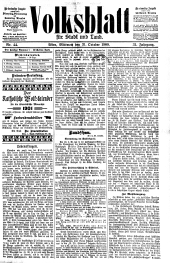 Volksblatt für Stadt und Land