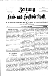 Zeitung für Landwirtschaft